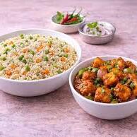Paneer Chilli Gravy + Fried Rice